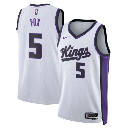Dres Sacramento Kings De Aaron Fox Nike 2023-24 Association Edition Bijela Swingman Dres Sacramento Kings De Aaron Fox Nike 2023-24 Association Edition Bijela Swingman